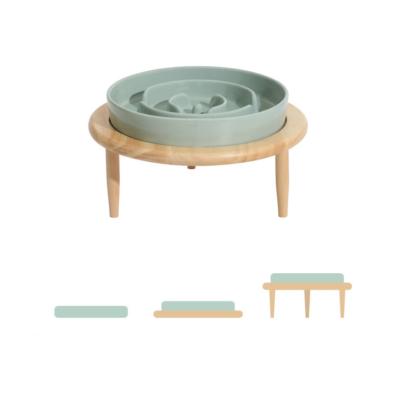 ZENBOWL – Ciotola Rialzata in Ceramica per Alimentazione Lenta